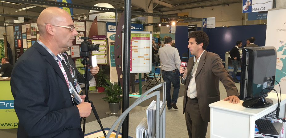 Sequoiasoft était présent sur le salon SETT 2015 interview Cyrille Cottin