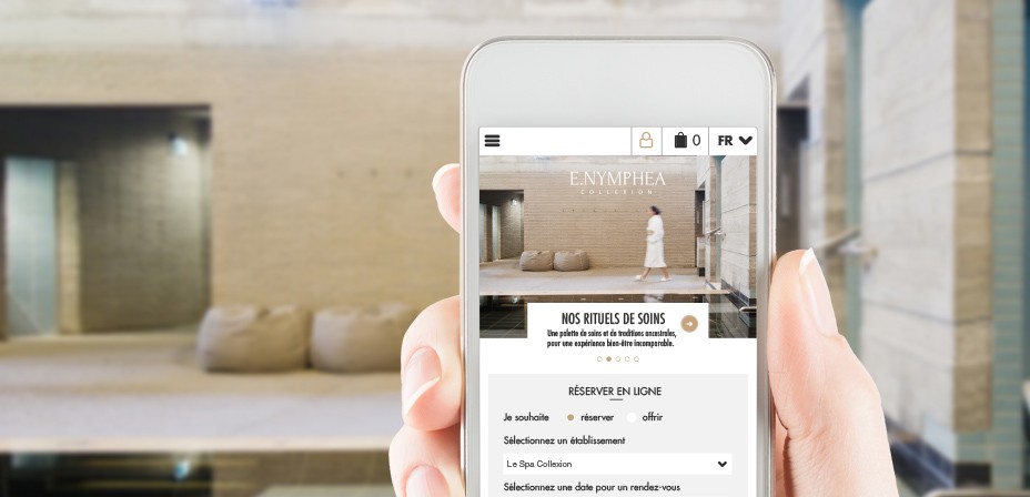 Innovation: Sequoiasoft launches E-nymphea Collexion for booking spa treatments online