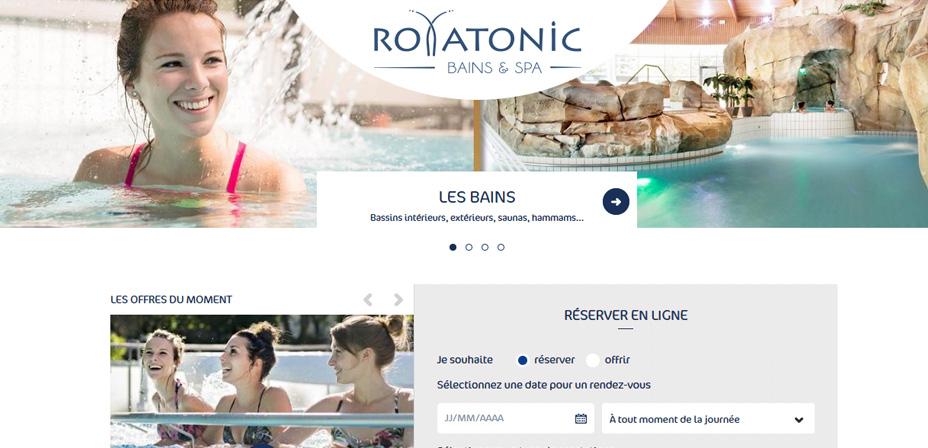 Royatonic booste ses réservations en ligne avec E-Nymphea Collexion