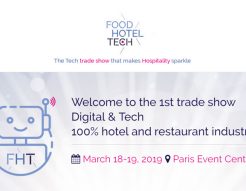 Meet us at Food Hotel Tech 2019