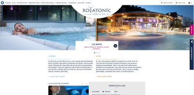 Royatonic-Enymphea collexion spa booking engine