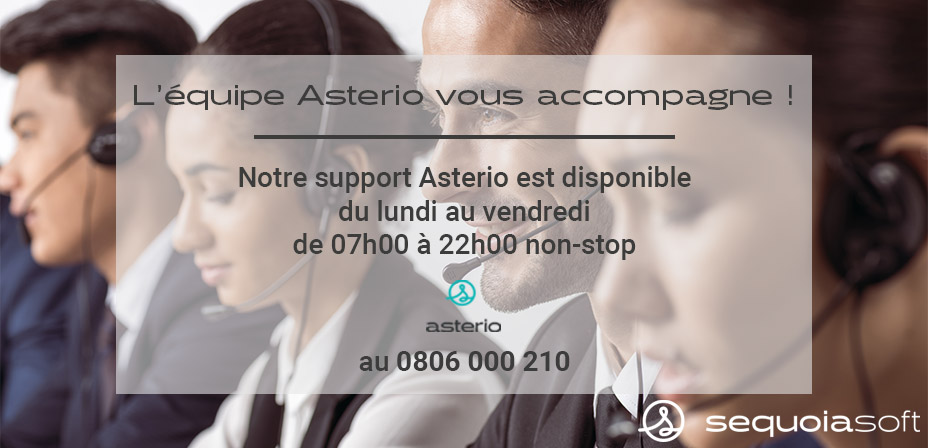 L'équipe Asterio vous accompagne